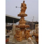 Большой скульптурный садовый фонтан -2012